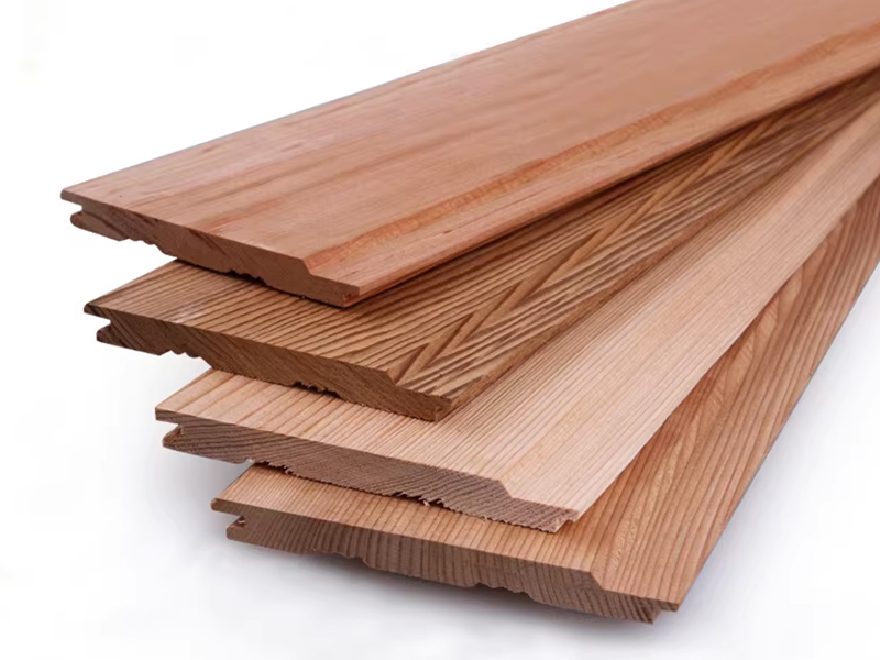 Panel Dinding Kayu Pepejal Luaran